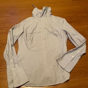 Banana republic shirt with zipper in the back